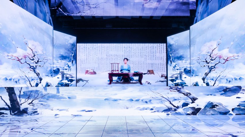 網(wǎng)易云音樂與小冰公司推出虛擬歌手陳水若演唱《風雪千千》。主辦方供圖